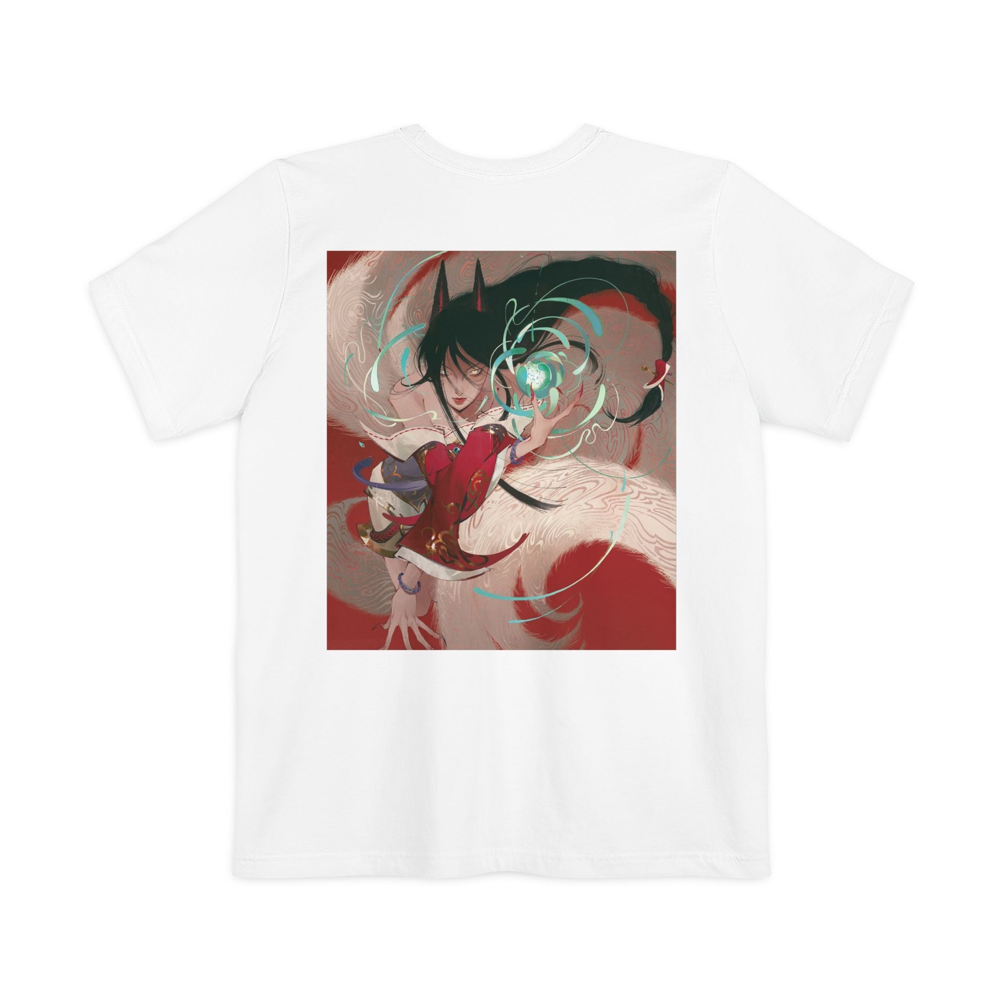 Ahri Riftbound TCG Card Game Pocket T-Shirt